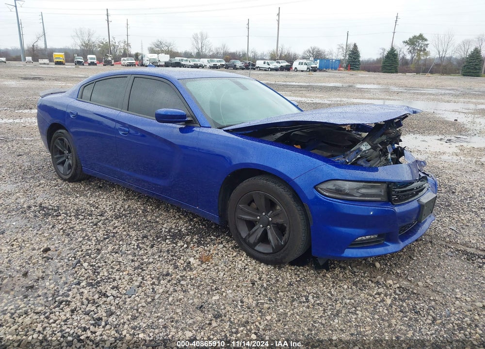 2018 DODGE CHARGER SXT PLUS VIN: 2C3CDXHG7JH246895