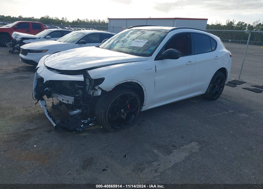 2022 ALFA ROMEO STELVIO VELOCE TI AWD VIN: ZASPAKBN2N7D47786