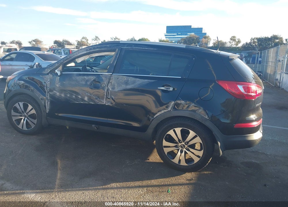 2012 KIA SPORTAGE EX VIN: KNDPC3A25C7193586