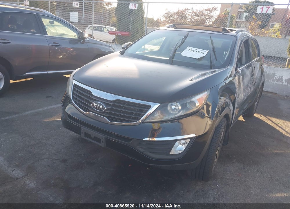 2012 KIA SPORTAGE EX VIN: KNDPC3A25C7193586