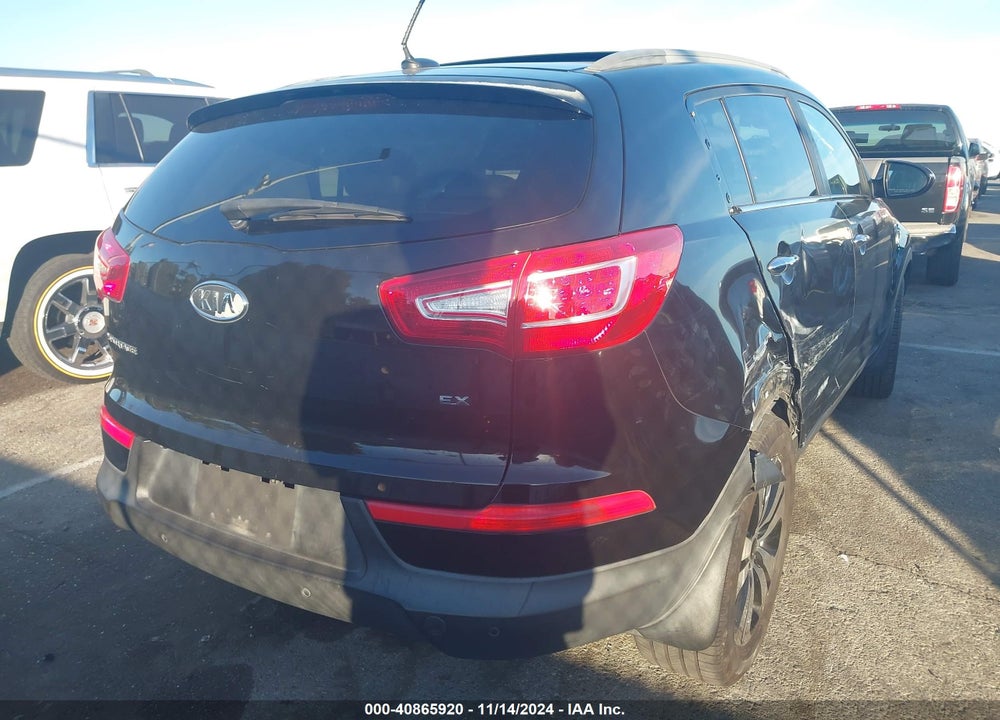 2012 KIA SPORTAGE EX VIN: KNDPC3A25C7193586