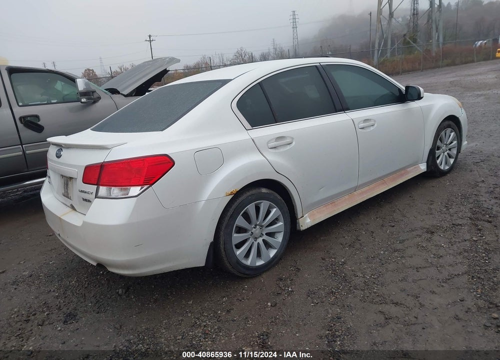 2010 SUBARU LEGACY 3.6R LIMITED VIN: 4S3BMDL68A2231786