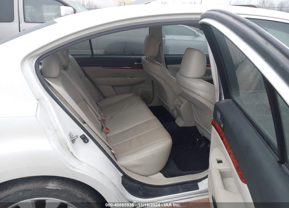 2010 SUBARU LEGACY 3.6R LIMITED VIN: 4S3BMDL68A2231786