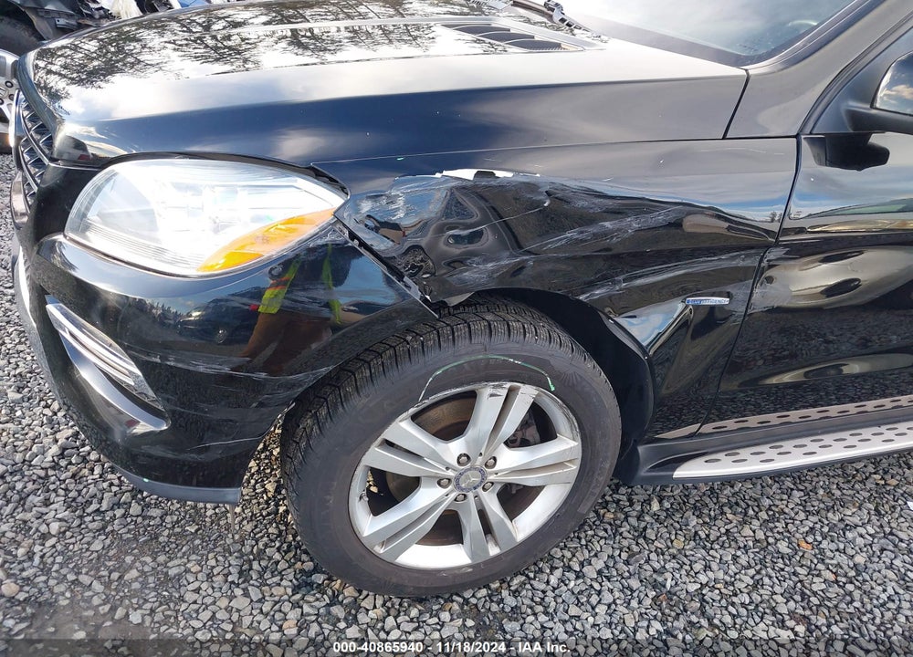 2012 MERCEDES-BENZ ML 350 4MATIC VIN: 4JGDA5HB6CA020507