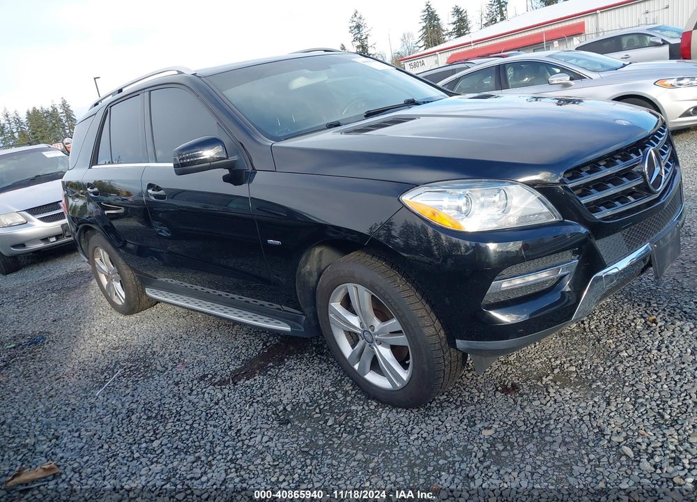 2012 MERCEDES-BENZ ML 350 4MATIC VIN: 4JGDA5HB6CA020507