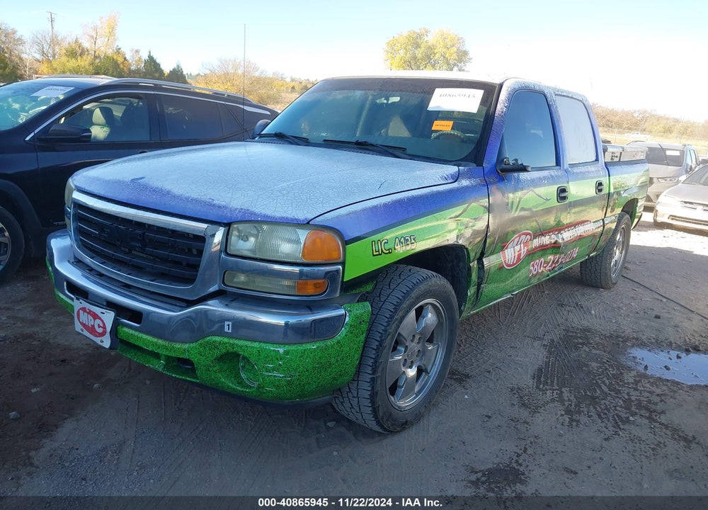 2007 GMC SIERRA 1500 CLASSIC SL VIN: 2GTEC13V171174572