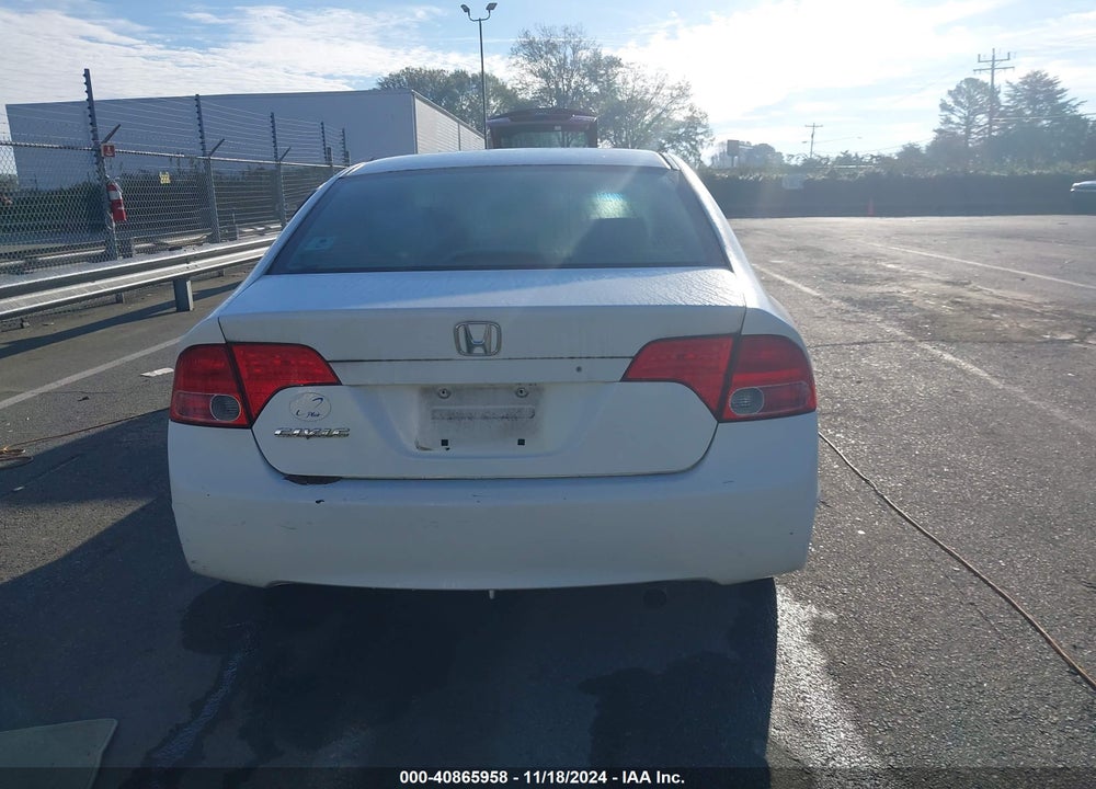 2008 HONDA CIVIC LX VIN: 2HGFA16538H331227