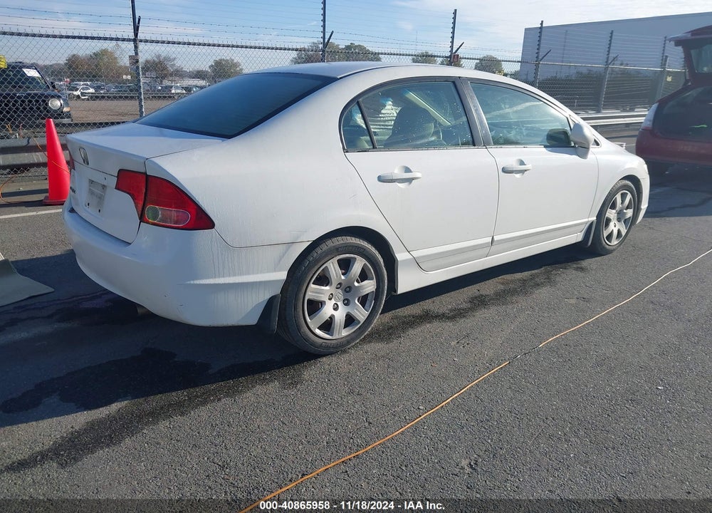 2008 HONDA CIVIC LX VIN: 2HGFA16538H331227