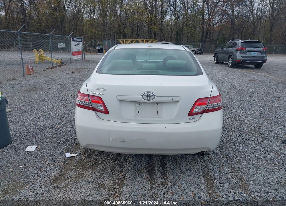 2010 TOYOTA CAMRY VIN: 4T1BF3EKXAU575635
