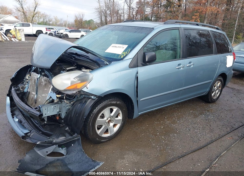 2009 TOYOTA SIENNA LE VIN: 5TDZK23C79S227750