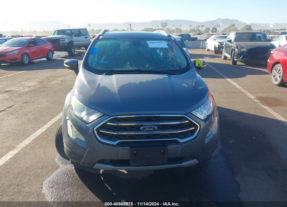 2018 FORD ECOSPORT TITANIUM VIN: MAJ3P1VE6JC203385