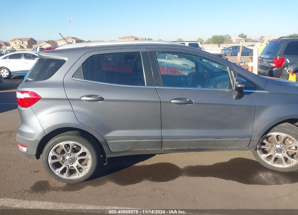 2018 FORD ECOSPORT TITANIUM VIN: MAJ3P1VE6JC203385