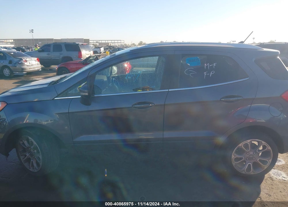 2018 FORD ECOSPORT TITANIUM VIN: MAJ3P1VE6JC203385