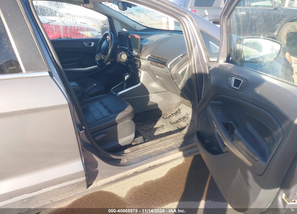 2018 FORD ECOSPORT TITANIUM VIN: MAJ3P1VE6JC203385