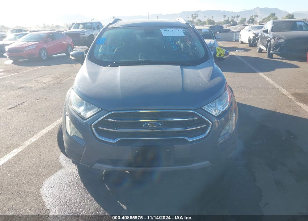 2018 FORD ECOSPORT TITANIUM VIN: MAJ3P1VE6JC203385