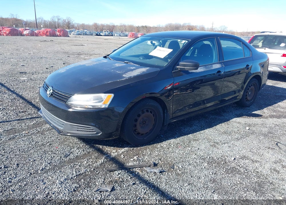 2012 VOLKSWAGEN JETTA 2.0L S VIN: 3VW2K7AJ7CM385087