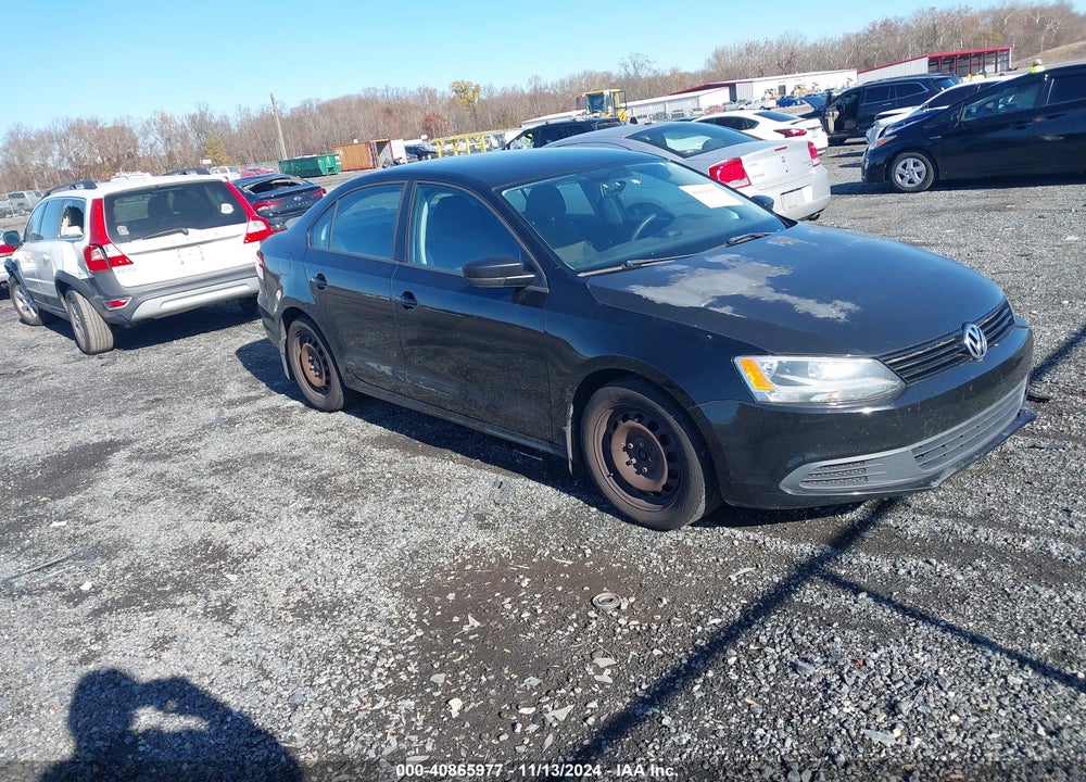 2012 VOLKSWAGEN JETTA 2.0L S VIN: 3VW2K7AJ7CM385087