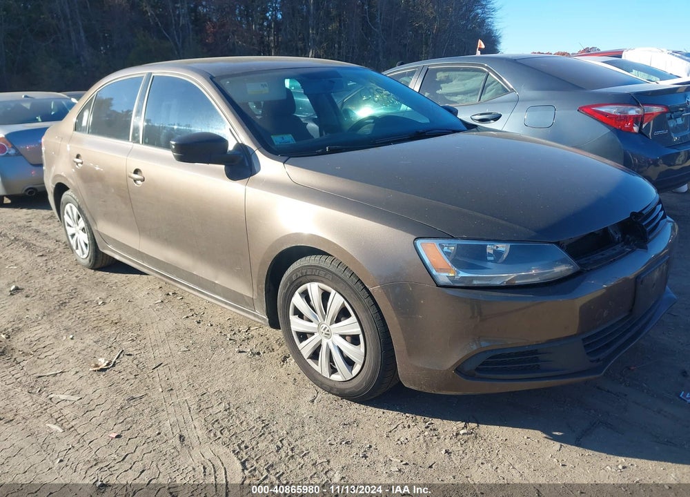 2012 VOLKSWAGEN JETTA 2.0L S VIN: 3VW2K7AJ9CM418042