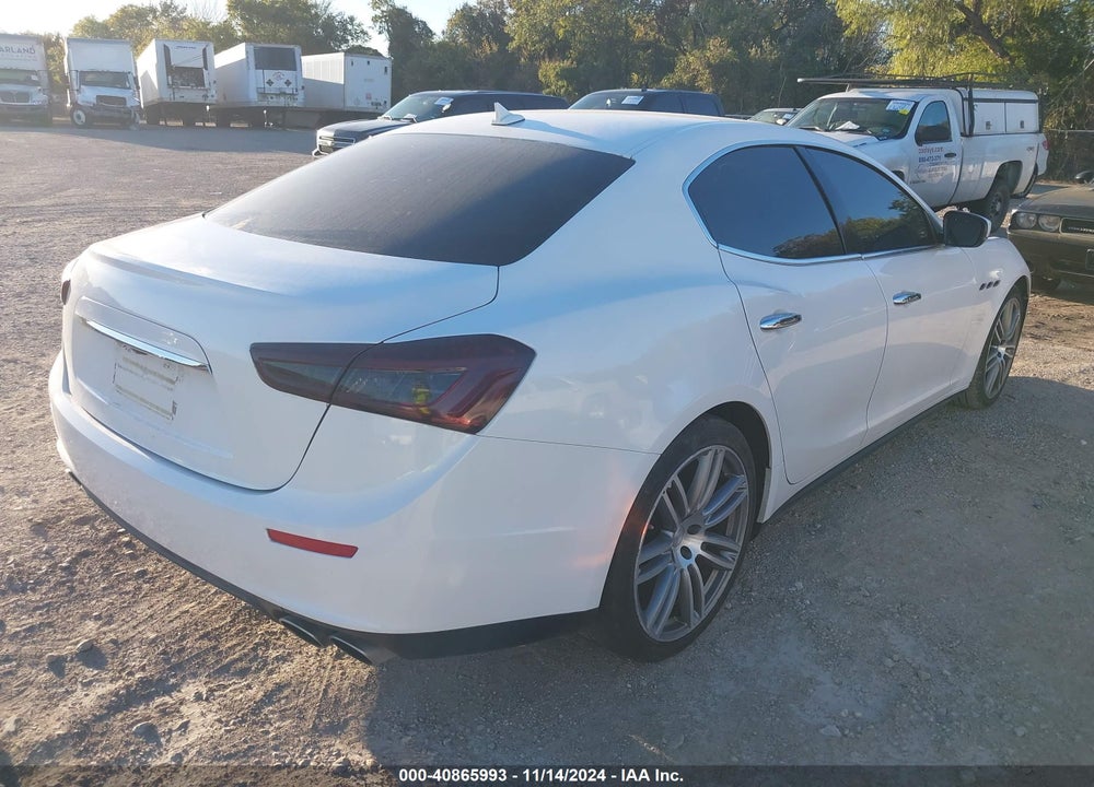 2017 MASERATI GHIBLI VIN: ZAM57XSA1H1206607