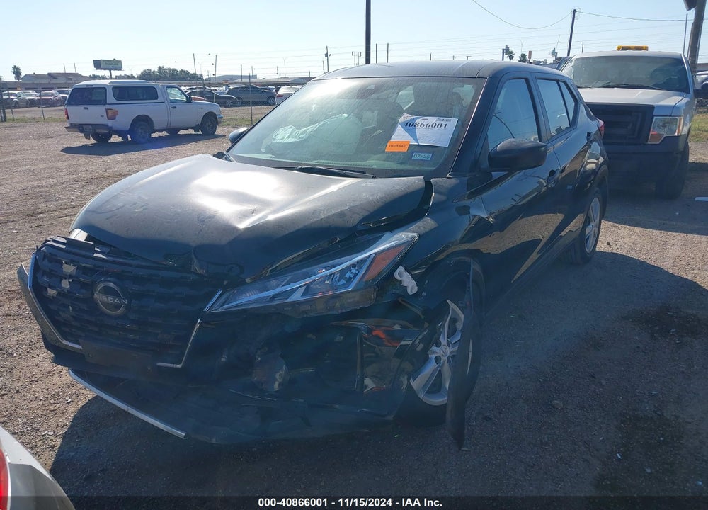 2022 NISSAN KICKS S XTRONIC CVT VIN: 3N1CP5BV3NL521676
