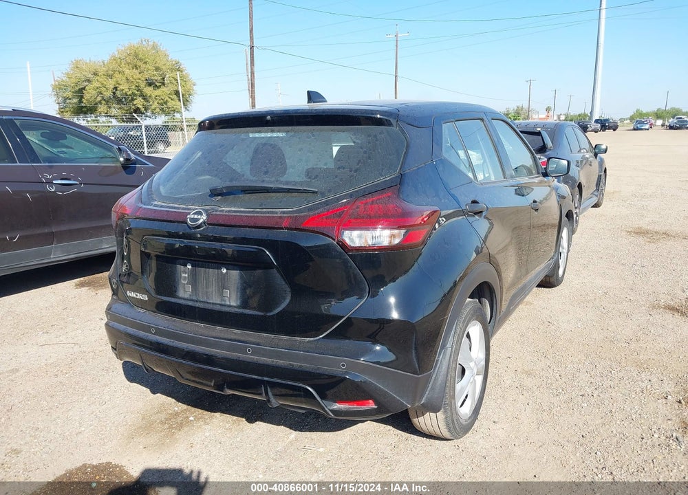 2022 NISSAN KICKS S XTRONIC CVT VIN: 3N1CP5BV3NL521676