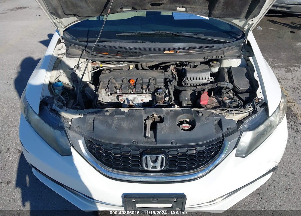 2014 HONDA CIVIC EX VIN: 2HGFB2F86EH538087