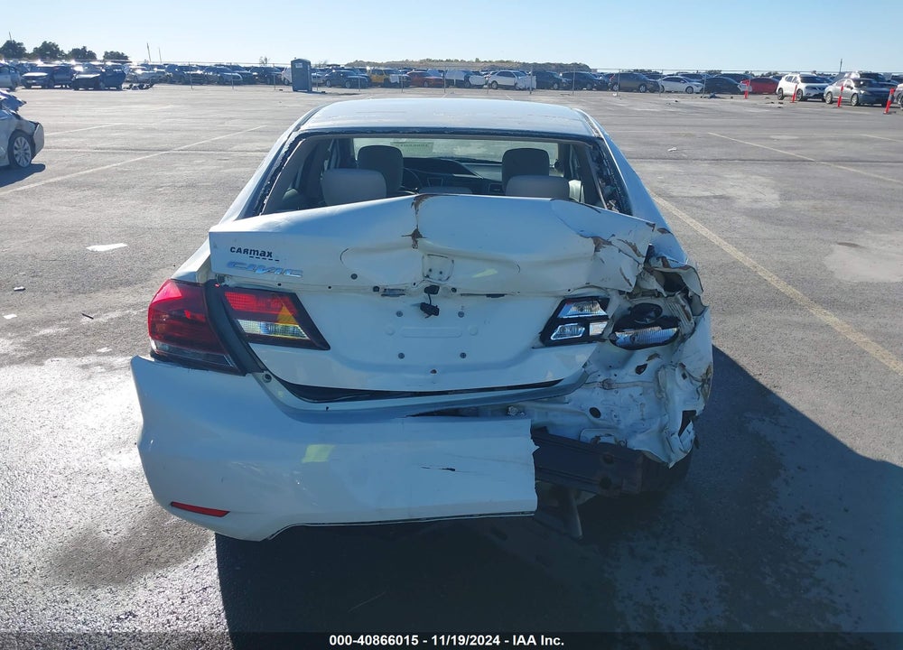 2014 HONDA CIVIC EX VIN: 2HGFB2F86EH538087