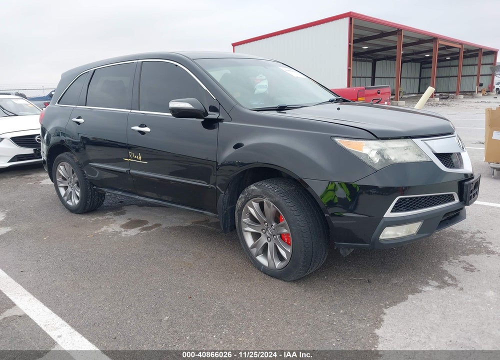 2012 ACURA MDX ADVANCE PACKAGE VIN: 2HNYD2H80CH525745