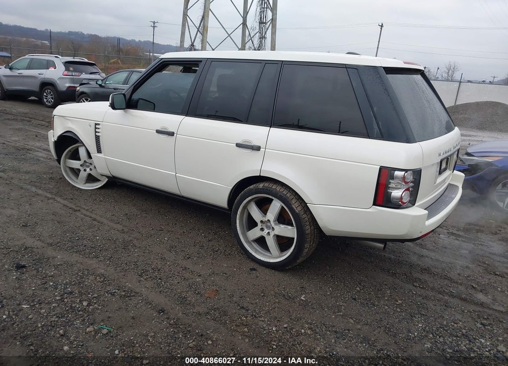 2010 LAND ROVER RANGE ROVER SUPERCHARGED VIN: SALMP1E45AA321745