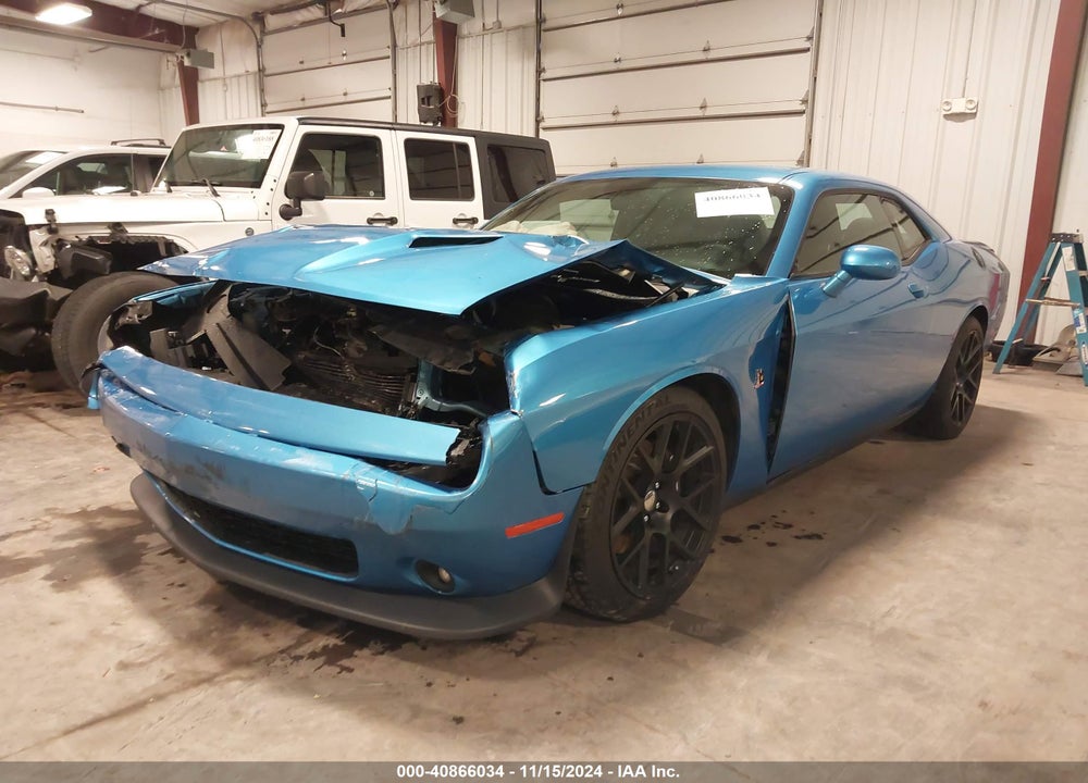 2015 DODGE CHALLENGER R/T SCAT PACK VIN: 2C3CDZFJ9FH849770