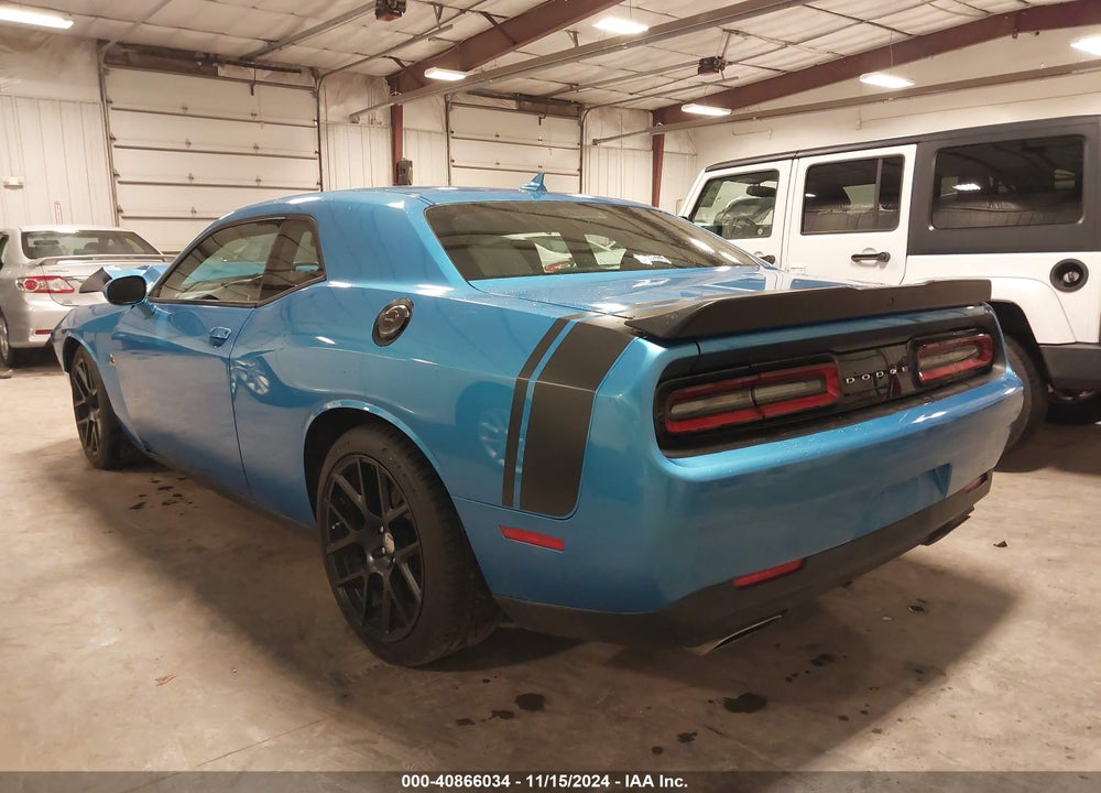 2015 DODGE CHALLENGER R/T SCAT PACK VIN: 2C3CDZFJ9FH849770