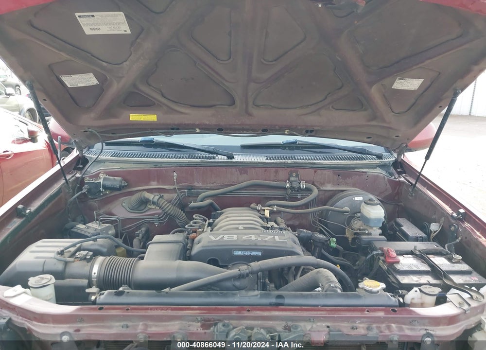 2005 TOYOTA TUNDRA LIMITED V8 VIN: 5TBDT481X5S486276