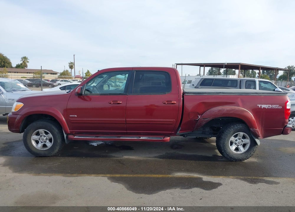 2005 TOYOTA TUNDRA LIMITED V8 VIN: 5TBDT481X5S486276