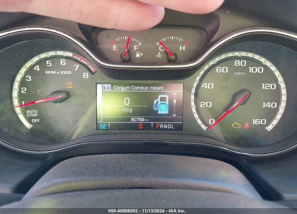2016 CHEVROLET CRUZE LT AUTO VIN: 1G1BE5SM0G7251277