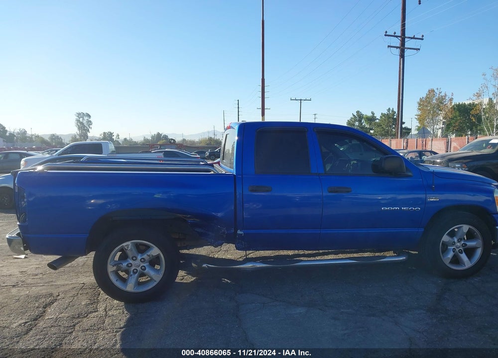 2007 DODGE RAM 1500 SLT VIN: 1D7HA18247S273491