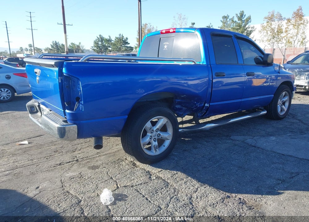 2007 DODGE RAM 1500 SLT VIN: 1D7HA18247S273491