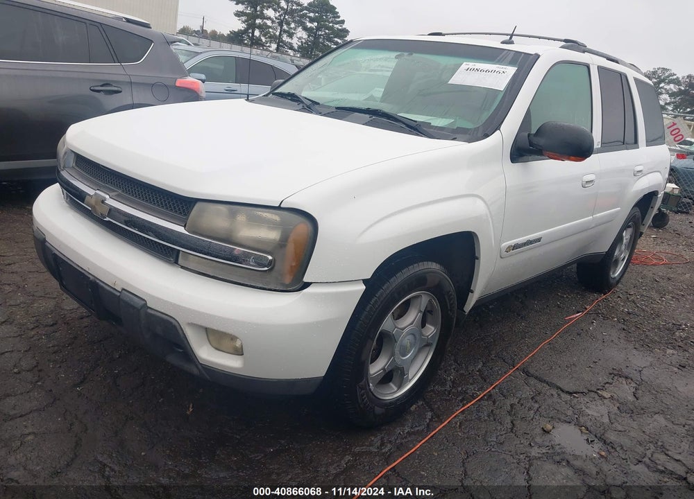 2004 CHEVROLET TRAILBLAZER LT VIN: 1GNDT13S142320635