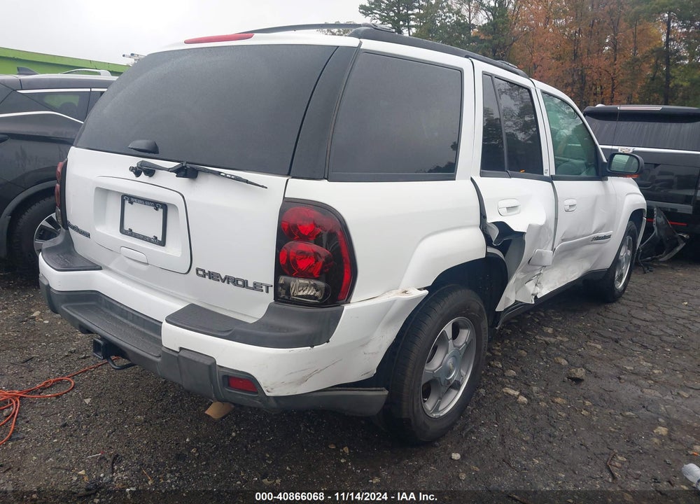 2004 CHEVROLET TRAILBLAZER LT VIN: 1GNDT13S142320635