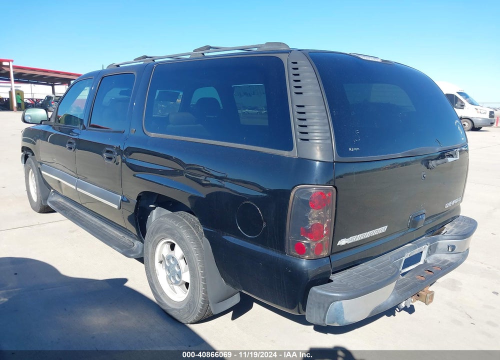 2002 CHEVROLET SUBURBAN 1500 LT VIN: 3GNEC16ZX2G356020