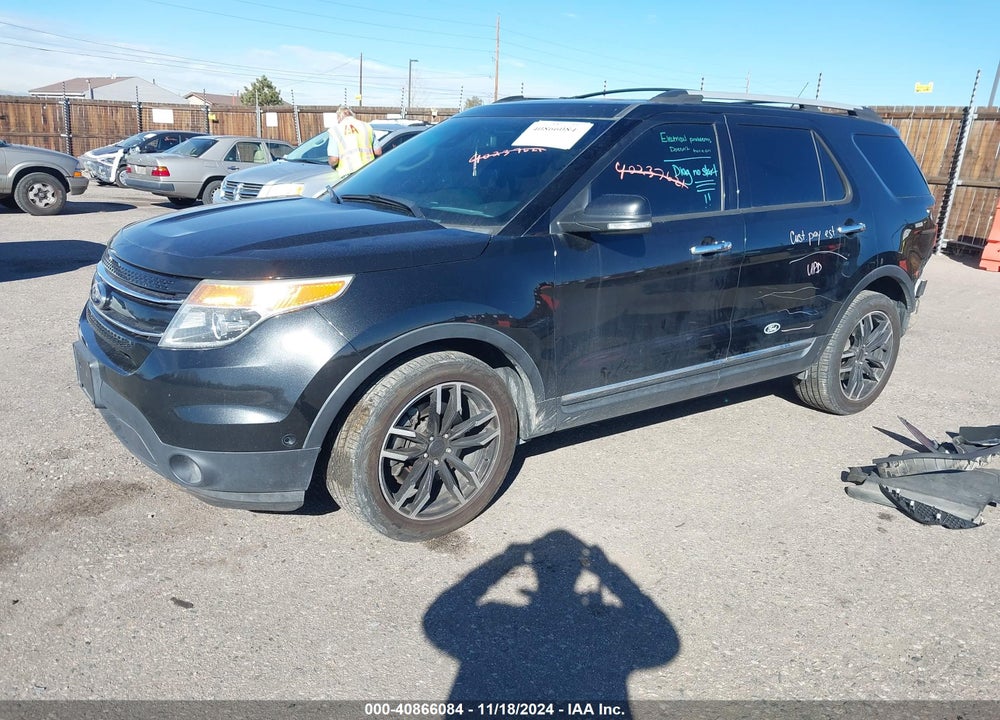 2014 FORD EXPLORER LIMITED VIN: 1FM5K8F82EGB78692