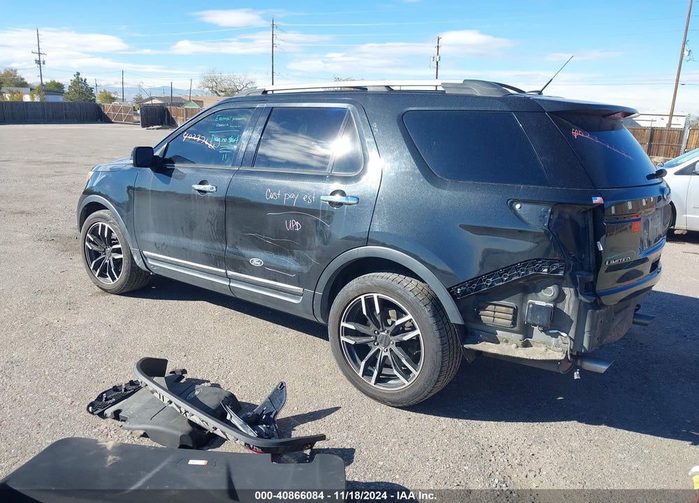 2014 FORD EXPLORER LIMITED VIN: 1FM5K8F82EGB78692
