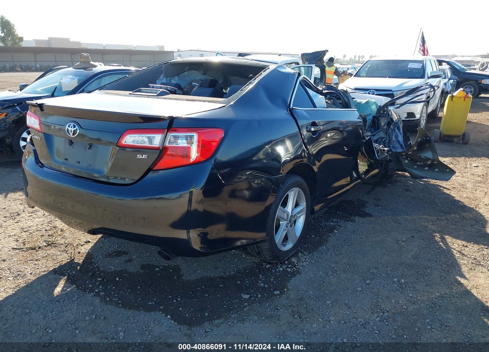 2013 TOYOTA CAMRY SE VIN: 4T1BF1FK1DU250766