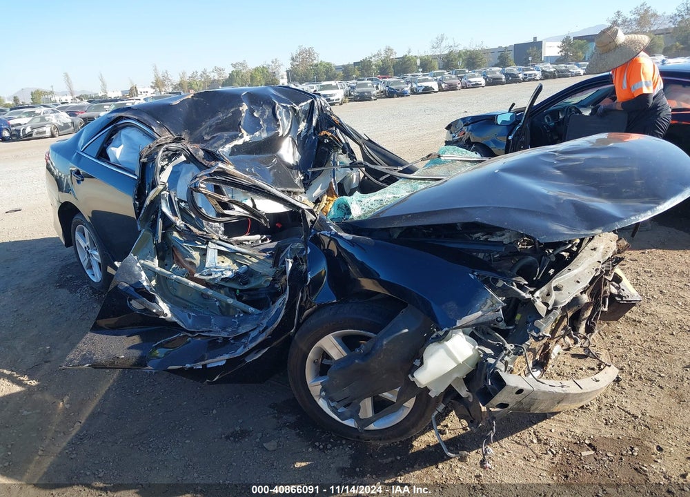 2013 TOYOTA CAMRY SE VIN: 4T1BF1FK1DU250766