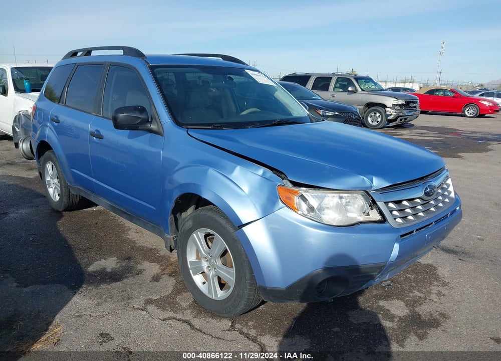 2011 SUBARU FORESTER 2.5X VIN: JF2SHABC4BH704285