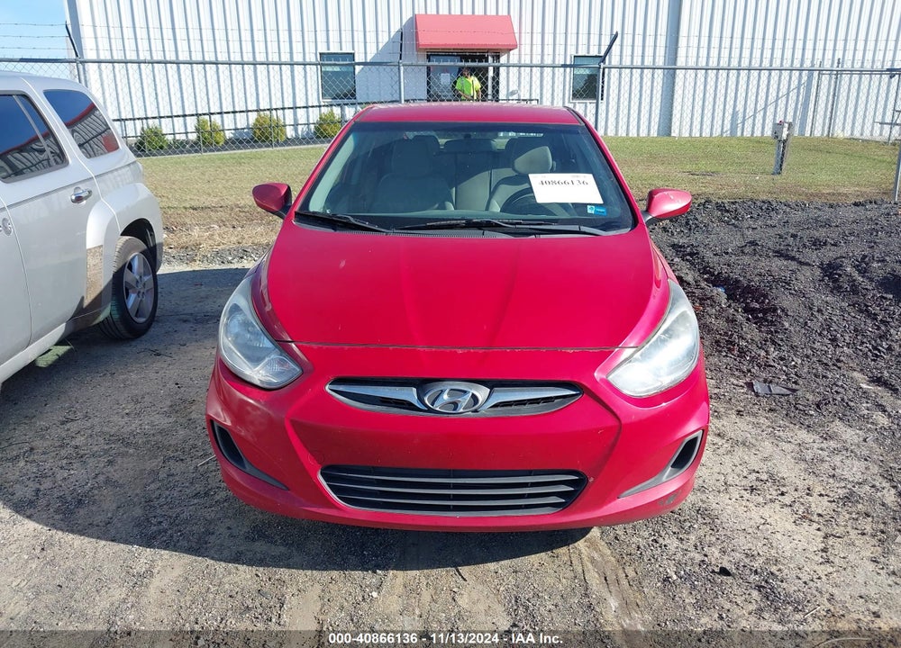 2014 HYUNDAI ACCENT GS VIN: KMHCT5AE7EU162280
