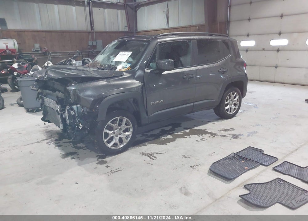 2018 JEEP RENEGADE LATITUDE 4X4 VIN: ZACCJBBB5JPJ39389