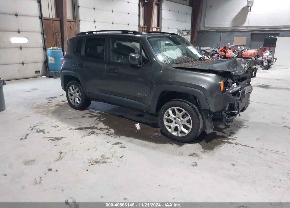 2018 JEEP RENEGADE LATITUDE 4X4 VIN: ZACCJBBB5JPJ39389