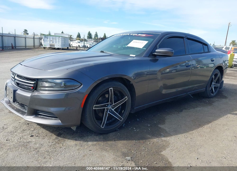2015 DODGE CHARGER SE VIN: 2C3CDXBG3FH771906
