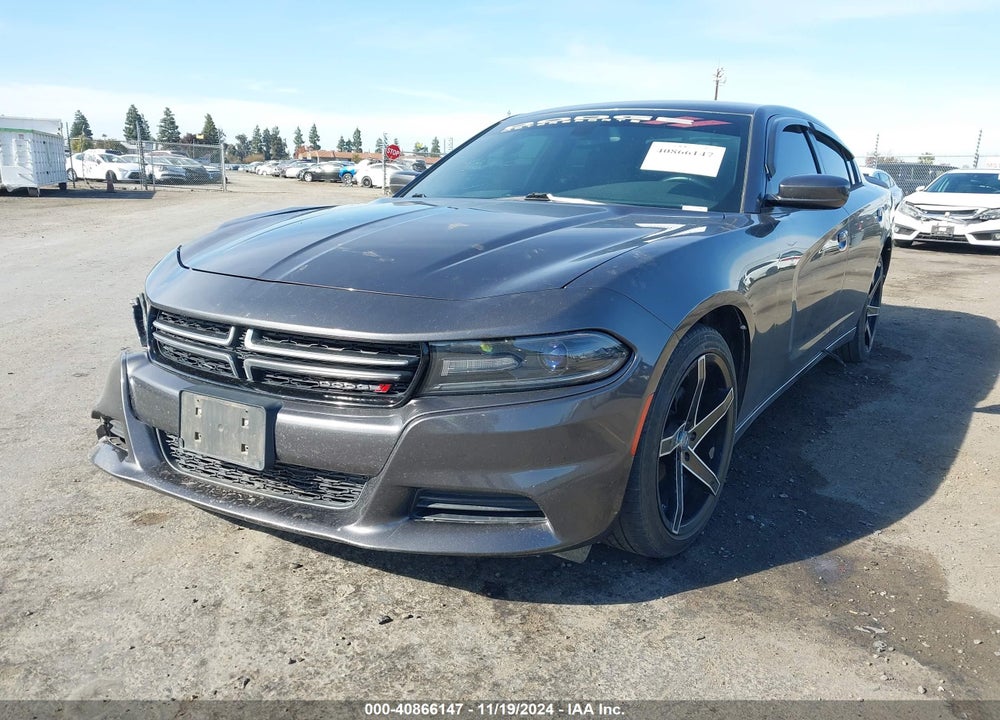 2015 DODGE CHARGER SE VIN: 2C3CDXBG3FH771906