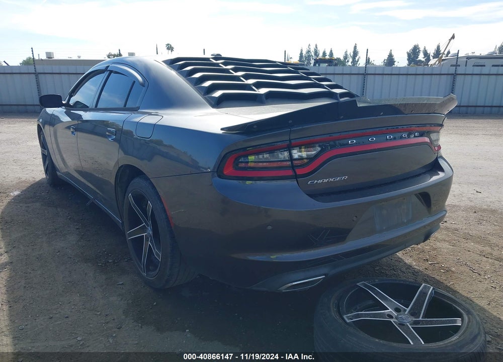 2015 DODGE CHARGER SE VIN: 2C3CDXBG3FH771906